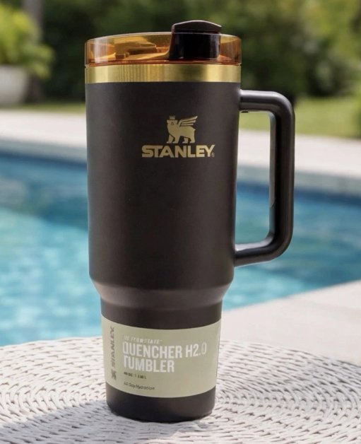 Stanley Chocolate Gold Quencher 40oz Tumbler Flowstate H2.0 Factory Sealed thumbnail 2